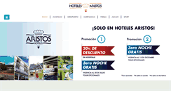 Desktop Screenshot of hotelesaristos.com