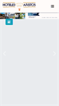 Mobile Screenshot of hotelesaristos.com